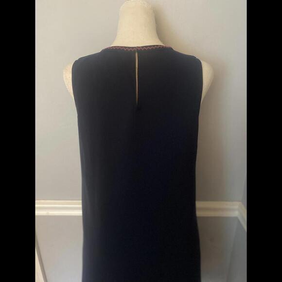 J. Crew Navy Embroidered Shift Dress - Picture 10 of 13